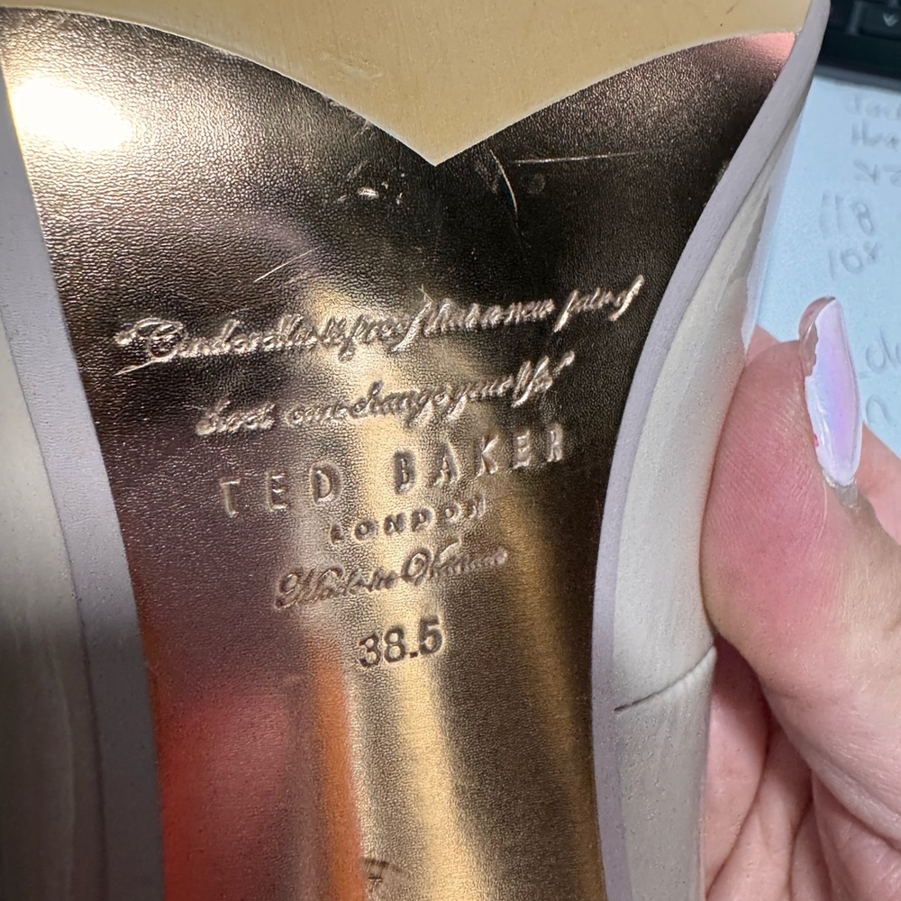 Ted Baker Wishiri Pump Size 38.5 - Picture 13 of 15